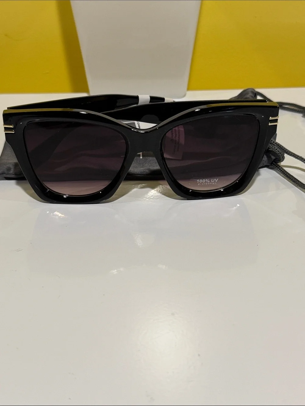 NWT Loft sharp square sunglasses.